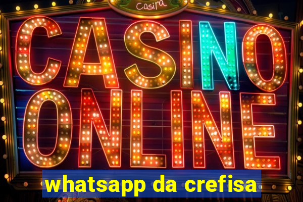 whatsapp da crefisa